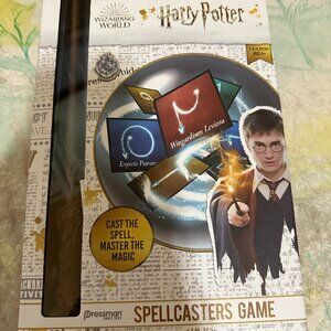 Harry Potter Spellcasters Game By Pressman with Wand